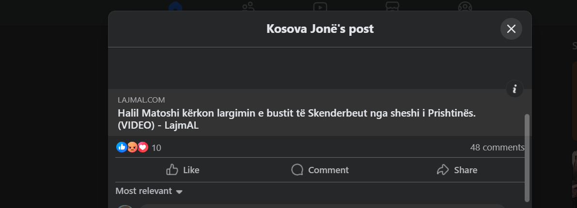 Një nga lajmet e krijuara nga mediat që burim kishin satirën e mediumit PamPress