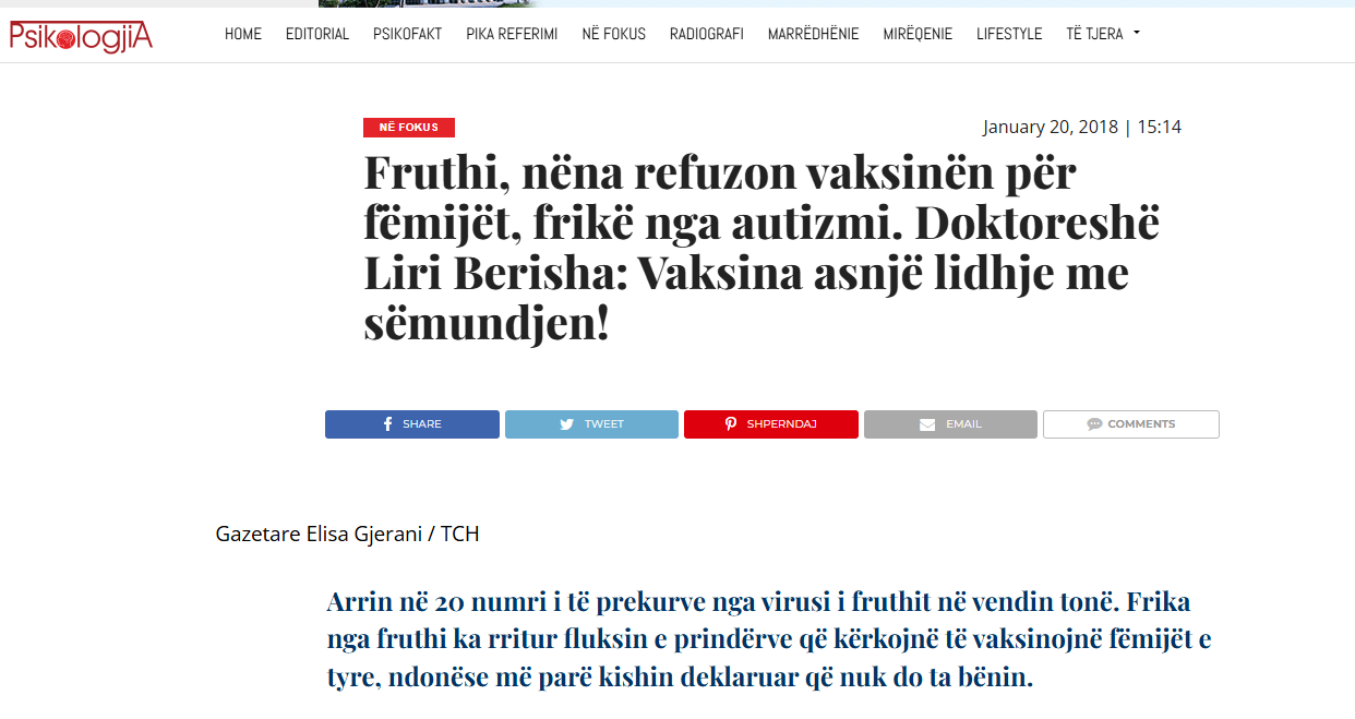 Hezitimi për vaksina nuk është risi, (2018)